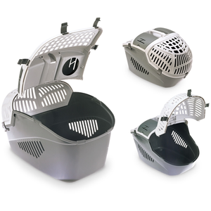 Cage de transport pour chien Nobby Pet Pet Caddy 2 Bleu 55x37x33 cm 72... pas cher