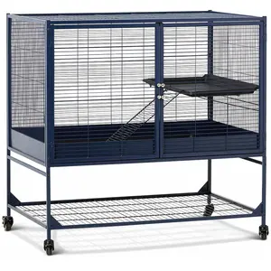Savic Royal Suite Single Unit 100, bleu marine, cage principale, 99,8 x 63,2 x 99 cm pour petits animauxVendu parzooplus