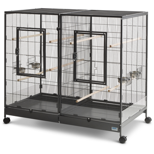 Comparateur de prix : savic Cage oiseau Nobby Pet Tasmania Gris 120x65x107 cm 20551