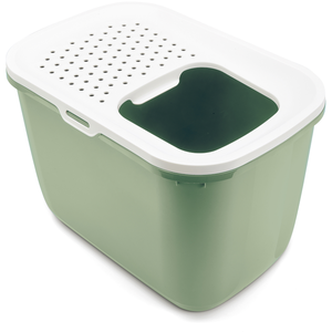 Comparateur de prix : Maison de toilette Savic Hop In pour chat - vert / blanc