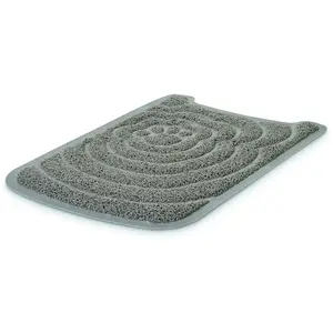 Comparateur de prix : Vadigran Savic Tapis pour Bac à Chat Gris 47 x 31 cm 2012-0000