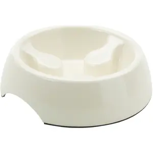 Gamelle anti-glouton Savic, ivoire capacité 400mL, 18 cm de diamètreVendu parzooplus