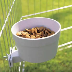 300mL Écuelle Crock avec fixation à vis pour rongeur et oiseau Savic - Écuelle rongeur et oiseau pas cher
