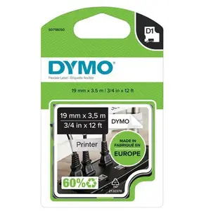 Comparateur de prix : Dymo 1 Ruban D'étiquette Autocollante D1 En Nylon Flexible - Dymo