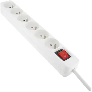 Comparateur de prix : Multiprise recyclée 6x16A + interrupteur - Chacon