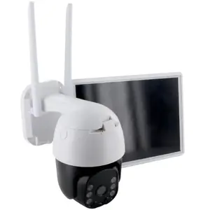 Comparateur de prix : Chacon - Caméra WiFi rotative d'extérieure sans fil avec panneau solaire
