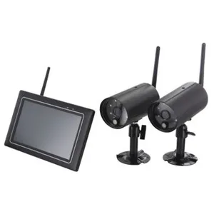 Caméra sans fil avec écran tactile IP - CHACON - Vision nocturne - Obj... pas cher