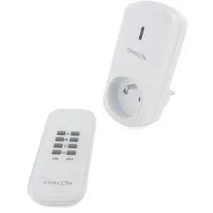 CHACON Set de 1 prise on / off + télécommande (3500 W - FR) pas cher