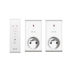 Comparateur de prix : MYFOX Télécommande + 2 prises "DI-O"