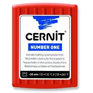 Comparateur de prix : Pâte Polymère Cernit Number One Rouge pavot 56 g