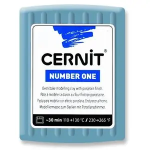 Pâte Cernit n°1 - 56 g - Bleu ciel (214) - Cernit pas cher