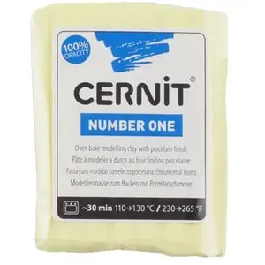 Cernit argile à modeler 56 grammes crème (730) pas cher