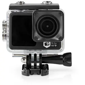Comparateur de prix : Camera d'action double ecran etanche 30m-wifi-16mp Nedis ACAM51BK
