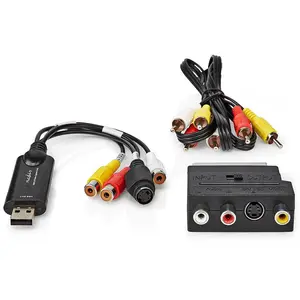 Comparateur de prix : Nedis VGRRU101BK carte d'acquisition vidéo USB 2.0
