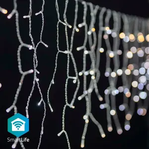 Comparateur de prix : Nedis SmartLife guirlande LED décorative iOS/Android 8 m 400 LED blanc chaud | froid