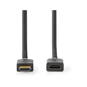 Comparateur de prix : Nedis Cable Hdmi Haute Vitesse Avec Ethernet Hdmi Contact Hdmi Hona 4k60hz Arc 18 Gbps 200 M Rond Pvc Antracit Lada