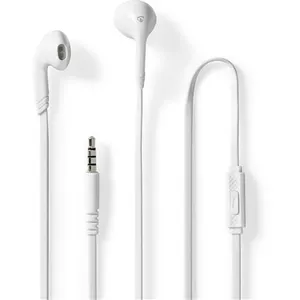 Comparateur de prix : Écouteurs Filaires Nedis HPWD2021WT Blanc