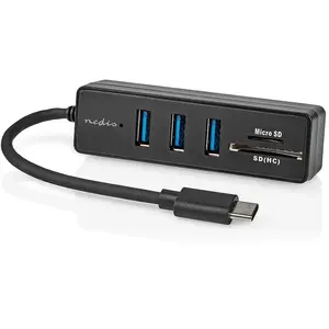 Comparateur de prix : Nedis Hub USB-C 3.0 + Lecteur carte (micro)SD