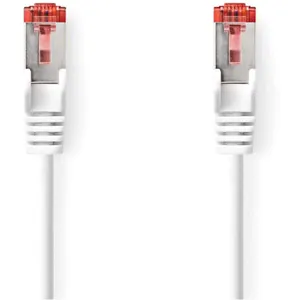 NEDIS Câble réseau CAT6 CCGL85221WT100 Blanc pas cher