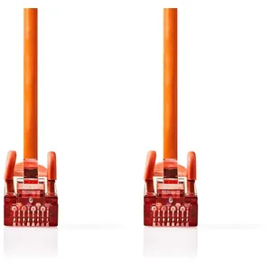Cable réseau Nedis CCGL85221OG05 Cat6 S/FTP 0,5 m orange pas cher