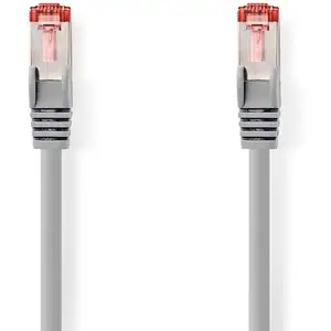 Comparateur de prix : Nedis Nedis Ccgl85221gy100 Câble De Réseau Gris 10 M Cat6 Sf/utp (s-ftp)