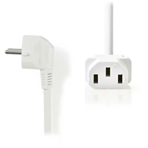 Comparateur de prix : Nedis Câble d'alimentation pour PC, moniteur et onduleur blanc - 3 mètres