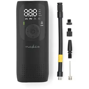 Nedis Oplaadbare luchtcompressor - 0.1 - 10.3 Bar - Dunlop-ventiel - S... pas cher