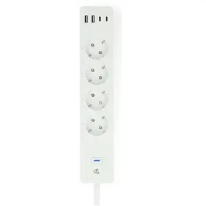 Comparateur de prix : Nedis SmartLife Power Strip Wi-FI | Hybrid (CEE 7/7) / USB A/USB-C  | 16 A | 3680 W | 2.00 m | 0-55 °C |