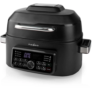 Nedis - friteuse 6l 1600w noir  kaafg600bk - KAAFG600BK pas cher