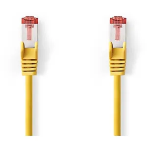 Comparateur de prix : Nedis Câble réseau CAT6 RJ45 Male RJ45 Male S/FTP 15.0 m Rond LSZH Gris Label