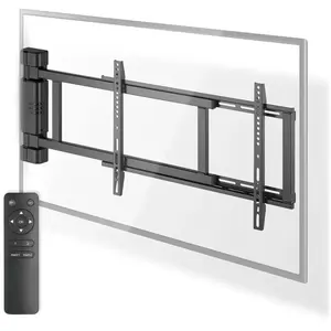 Montage TV mural motorisé Nedis TVWM5860BK Noir