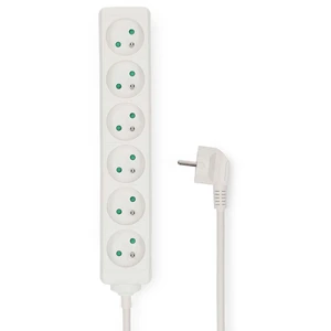 Comparateur de prix : Nedis Multiprise 6 prises (Blanc)