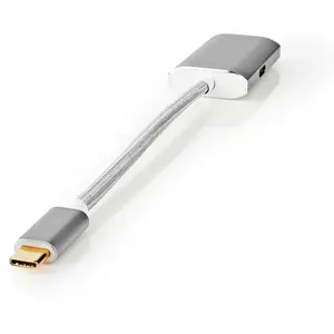 Nedis CCTB64680AL02 Adaptateur Graphique USB Argent pas cher