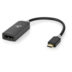 NEDIS Câble Adaptateur usb-c  usb-c  Mâle - DisplayPort Femelle 0,2 m Anthracite