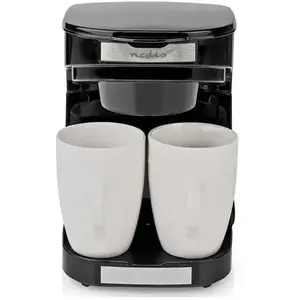 Comparateur de prix : Cafetière - NEDIS - 2 Tasses - 450W - Compacte - Filtre Permanent