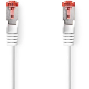 NEDIS - Cordon de raccordement - RJ-45 (M) pour RJ-45 (M) - 5 m - SFTP - CAT 6 - blanc pas cher