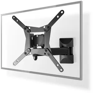 Comparateur de prix : Nedis Montage TV Mural Mouvement intégral - 10-32"
