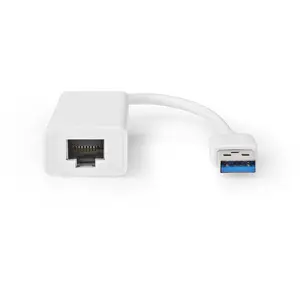 Nedis Adaptateur Réseau Usb Ccgb61950wt02 Usb 3.2 Gen 1 1 Gbps Usb-a M-rj45 F Nickelé 0.2 M pas cher
