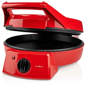 Comparateur de prix : Nedis - façonneuse à pizza 1800w noir/rouge - fcpm100frd TU