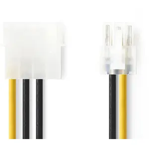 Comparateur de prix : NEDIS Internal Power Cable - Molex Male - PCI Express Male - 0.15 m - Various