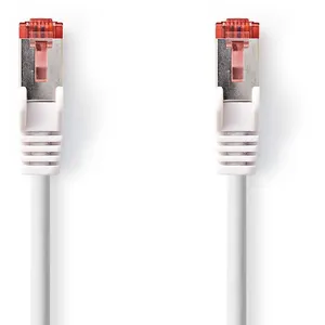 Comparateur de prix : Nedis Càble Réseau Cat 6 S-FTP RJ45 Màle - RJ45 Màle 50 m Blanc ALPEXE-1241