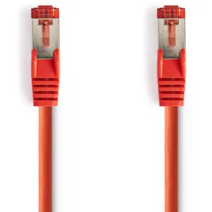Comparateur de prix : Nedis Câble réseau - RJ-45 (M) pour RJ-45 (M) - 3 m - SFTP - CAT 6 - moulé, rond - rouge
