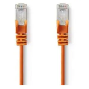 Nedis Câble réseau CAT5e SF/UTP RJ45M-RJ45M 7,5 m Orange pas cher