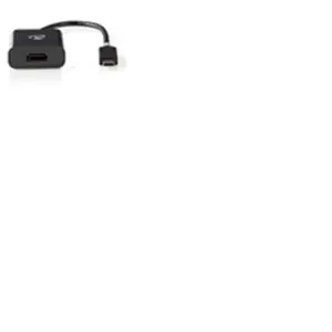 Nedis Câble adaptateur usb type-c type-c mâle - sortie hdmi? 0,2 m anthracite pas cher