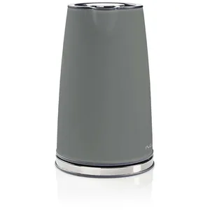 Bouilloire Nedis - 1,7 L - Gris - Socle 360° - Élément chauffant dissimulé pas cher