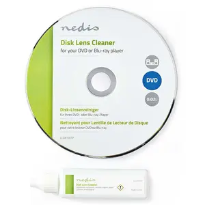 Comparateur de prix : Nedis Nettoyant Lecteur de Disques Blu-Ray DVD 20 ML