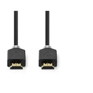 Nedis Cvbw34000at05 Câble Hdmi 0,5 M Hdmi Type A (standard) Anthracite pas cher