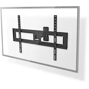 Comparateur de prix : Nedis - Support Mural Tvwm1450bk - Mobilité Intégrale Pour Tv 37-70'