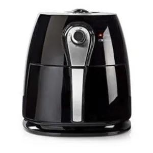 Friteuse à air chaud 3 litres minuteur de 30 minutes noir nedis pas cher