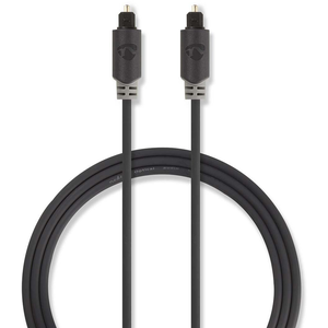 Comparateur de prix : Nedis Câble audio optique toslink mâle - toslink mâle 2,0 m anthracite